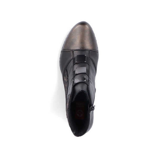 Rieker bottines et boots y0764 00 noirF006101_3