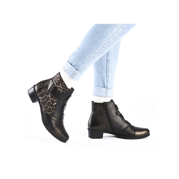 Rieker bottines et boots y0764 00 noirF006101_6