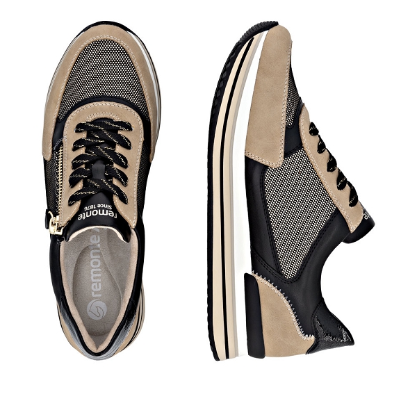Remonte sneakers d1328 04 beigeF007901_5
