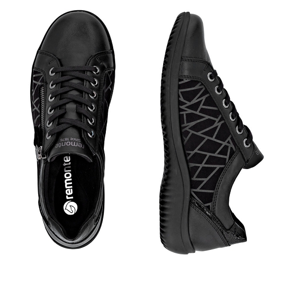 Remonte sneakers d1e10 02 noirF008301_5