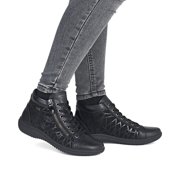 Remonte sneakers d1e72 00 noirF008601_5