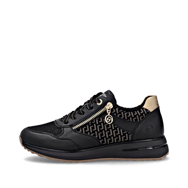 Remonte sneakers d1g08 05 noirF008701_2