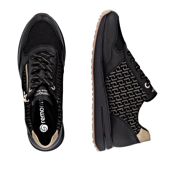 Remonte sneakers d1g08 05 noirF008701_5