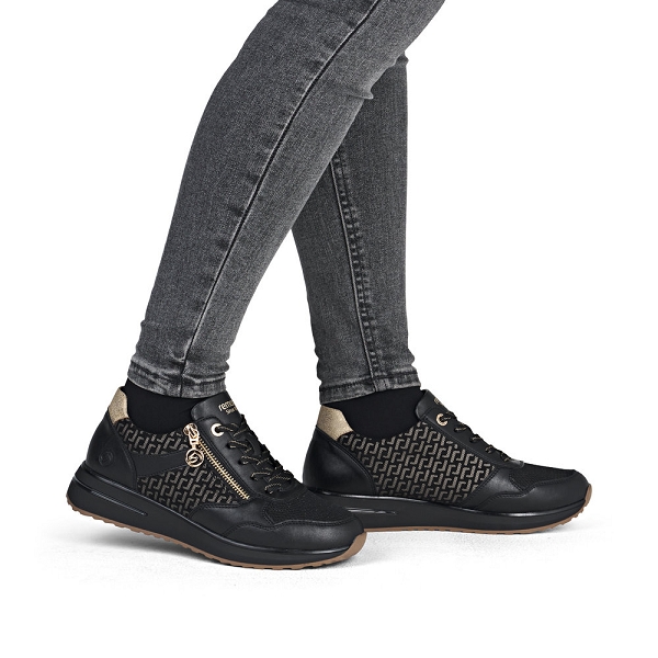 Remonte sneakers d1g08 05 noirF008701_6