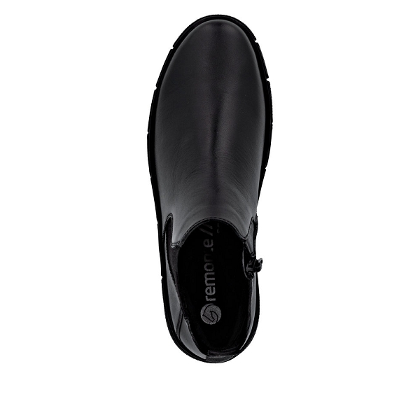 Remonte bottines et boots d1t71 01 noirF009201_3