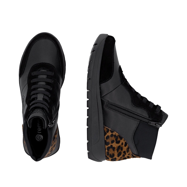 Remonte sneakers d2v70 03 noirF010601_5