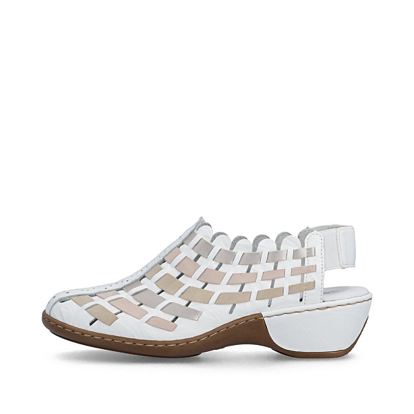Rieker escarpins 47156 83 blancF012001_2