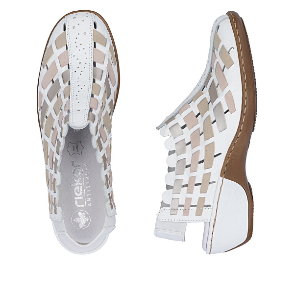 Rieker escarpins 47156 83 blancF012001_5