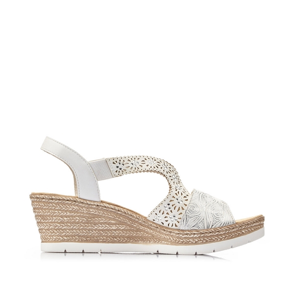Rieker nu pieds et sandales 61916 80 blancF012401_2