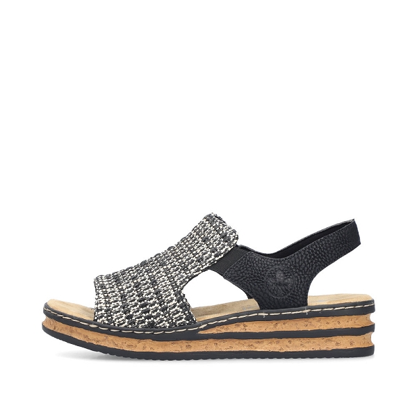 Rieker nu pieds et sandales 62971 00 noirF013001_2
