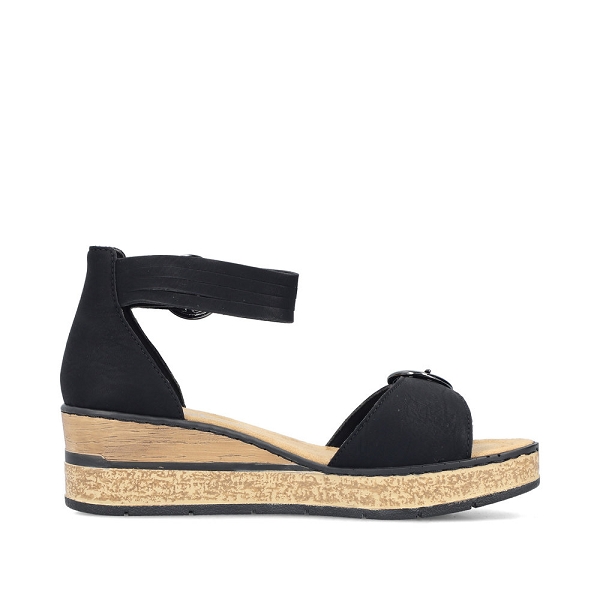 Rieker nu pieds et sandales 63780 00 noirF013301_2