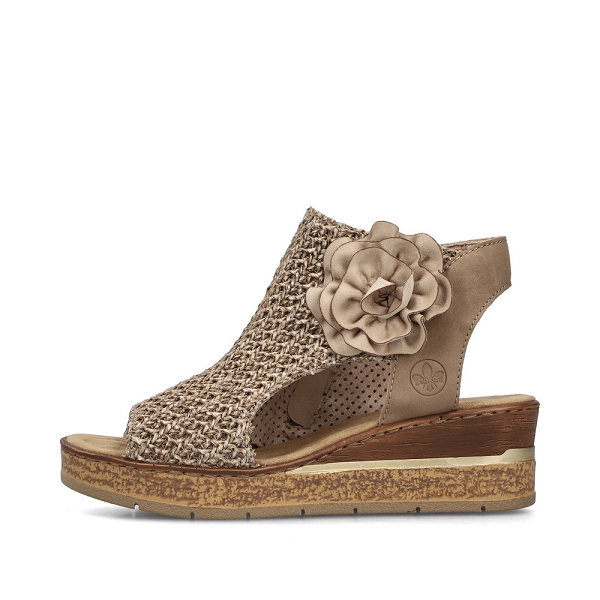 Rieker nu pieds et sandales 63791 60 beigeF013701_2