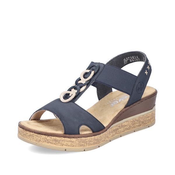 Rieker nu pieds et sandales 63798 14 bleuF013801_1