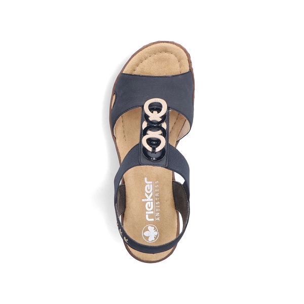 Rieker nu pieds et sandales 63798 14 bleuF013801_3