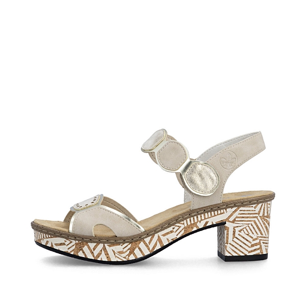 Rieker nu pieds et sandales 63876 62 beigeF013901_2