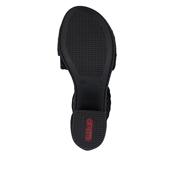 Rieker nu pieds et sandales 64657 00 noirF014001_4