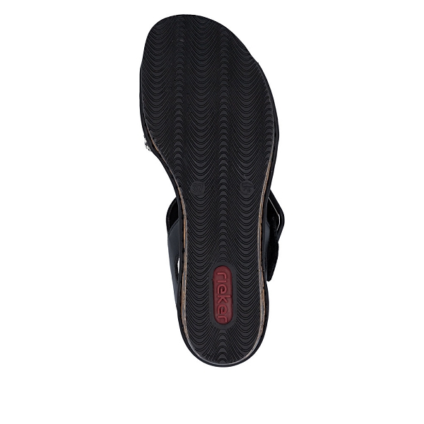 Rieker nu pieds et sandales 68172 00 noirF014501_4