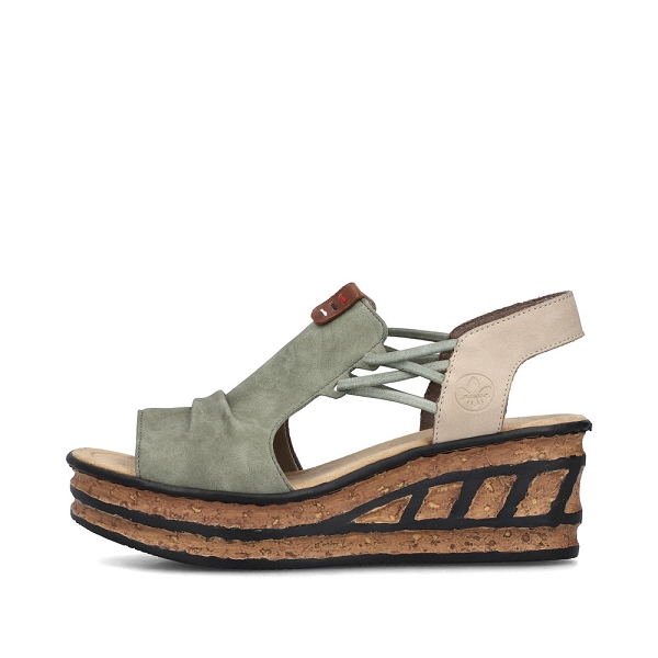 Rieker nu pieds et sandales 68175 52 vertF014701_2