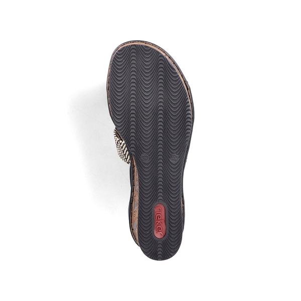 Rieker nu pieds et sandales 68182 00 noirF014801_4