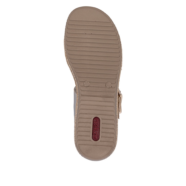 Rieker nu pieds et sandales v0951 90 platineF016501_4
