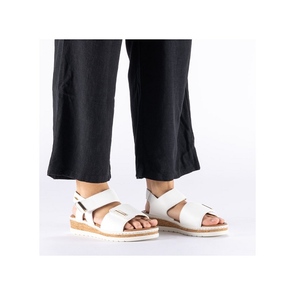 Rieker nu pieds et sandales v4181 80 blancF017201_6