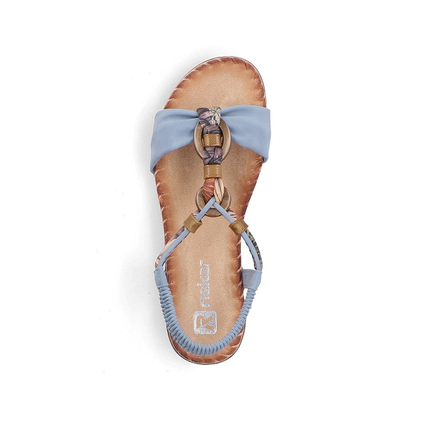 Rieker nu pieds et sandales v7568 14 bleuF017301_3