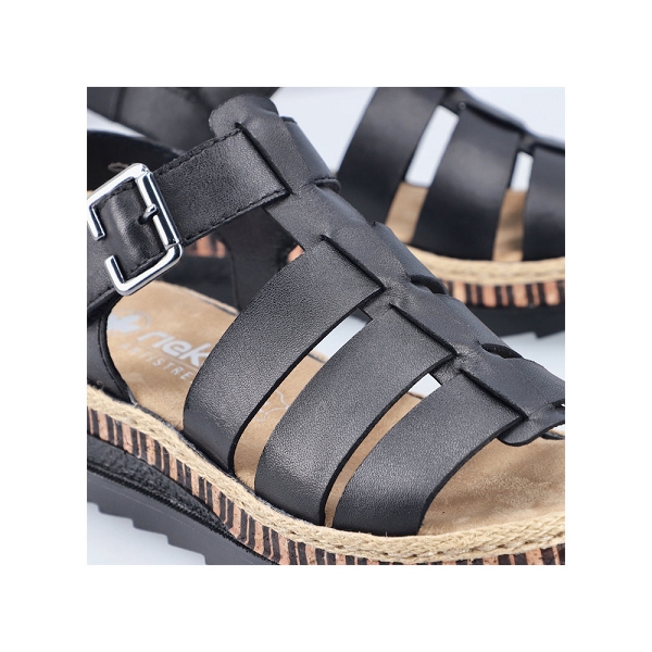 Rieker nu pieds et sandales v7904 00 noirF017501_6