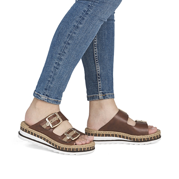 Rieker mules v7955 24 marronF017801_6
