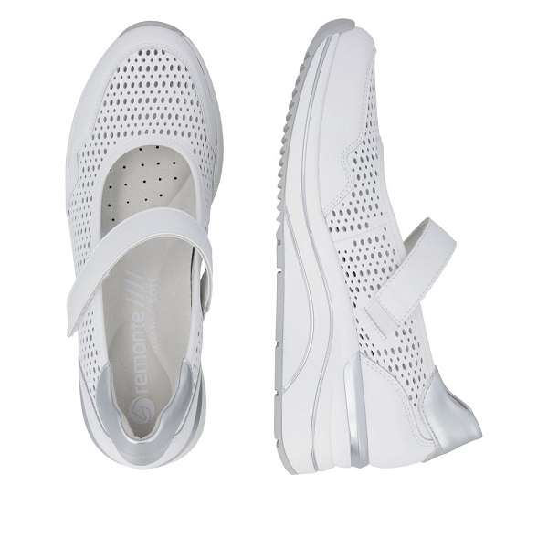 Remonte ballerines d0t21 80 blancF018701_5