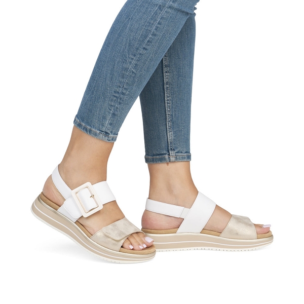 Remonte nu pieds et sandales d1j53 80 blancF018901_6