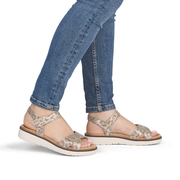 Remonte nu pieds et sandales d2049 91 metallicF019401_6