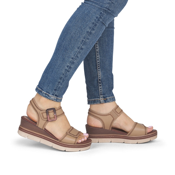 Remonte nu pieds et sandales d2l58 61 beigeF019901_6