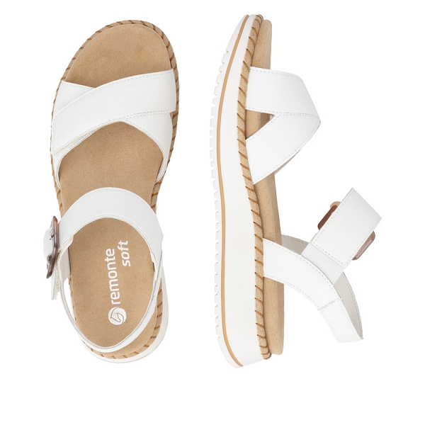 Remonte nu pieds et sandales d3j52 80 blancF020101_5
