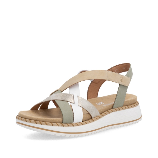 Remonte nu pieds et sandales d3j53 52 vertF020201_1