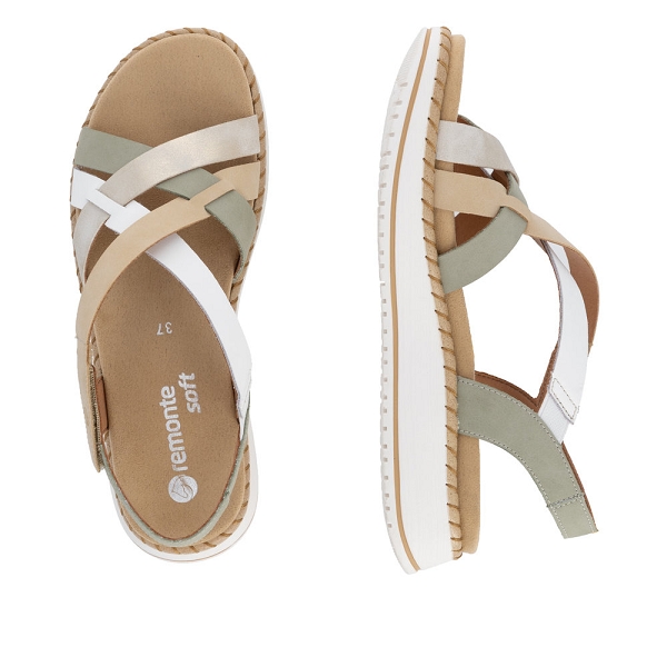 Remonte nu pieds et sandales d3j53 52 vertF020201_5