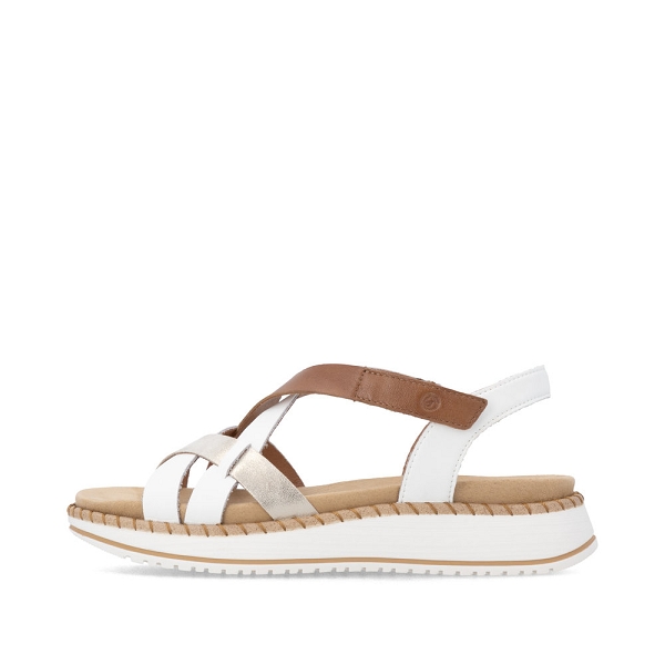 Remonte nu pieds et sandales d3j53 80 blancF020301_2