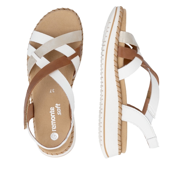 Remonte nu pieds et sandales d3j53 80 blancF020301_5