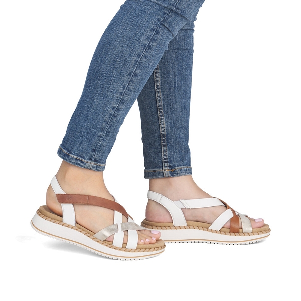 Remonte nu pieds et sandales d3j53 80 blancF020301_6