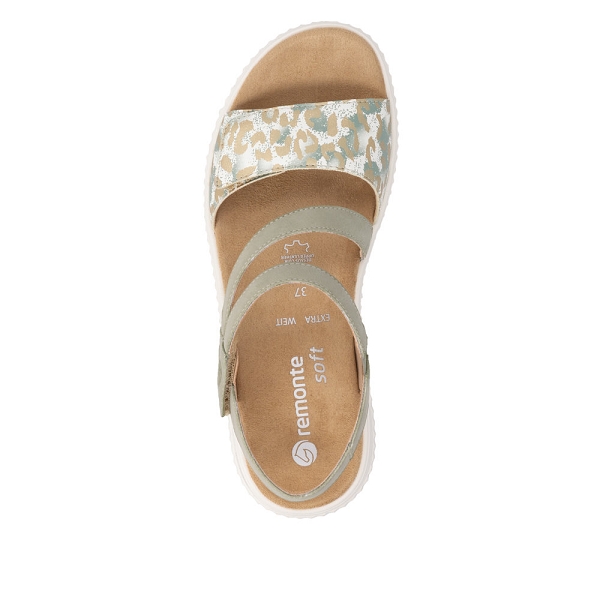 Remonte nu pieds et sandales d3l51 52 vertF020401_3