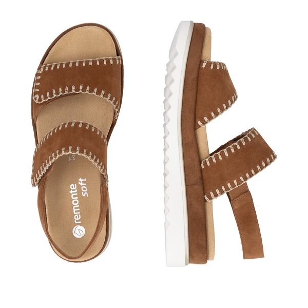 Remonte nu pieds et sandales d3p50 22 marronF020601_5