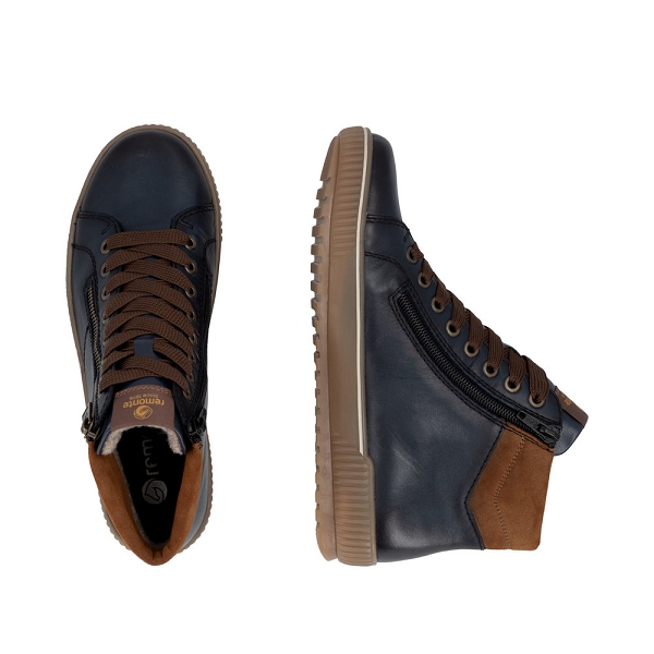 Remonte bottines et boots d0772 17 bleuF022101_4