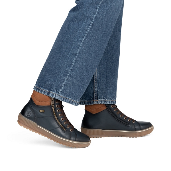 Remonte bottines et boots d0772 17 bleuF022101_5
