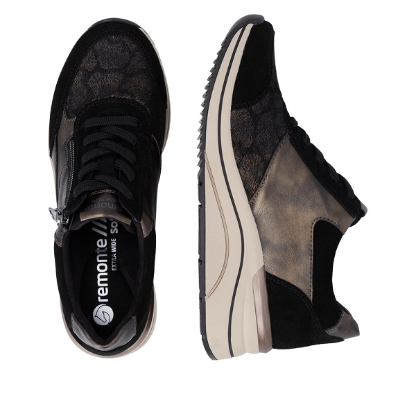 Remonte sneakers d0t23 03 noirF022601_4