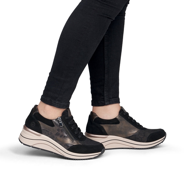 Remonte sneakers d0t23 03 noirF022601_5