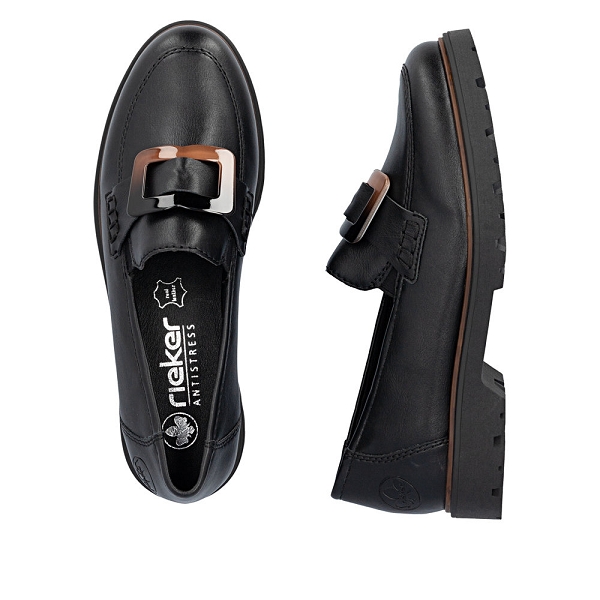 Rieker mocassins 45553 00 noirF025701_4