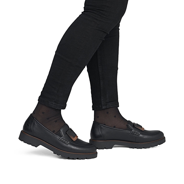 Rieker mocassins 45553 00 noirF025701_5