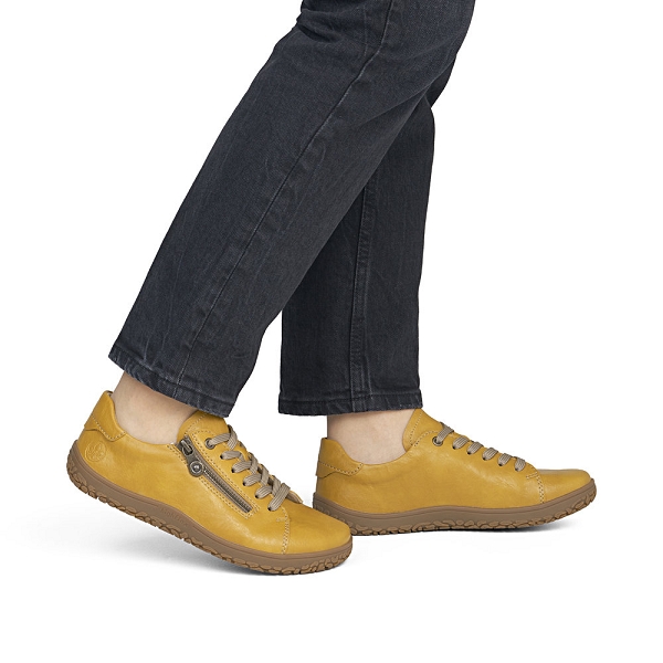 Rieker sneakers 52301 68 jauneF025901_5