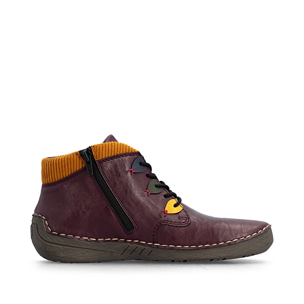 Rieker bottines et boots 52544 30 bordeauxF026101_2