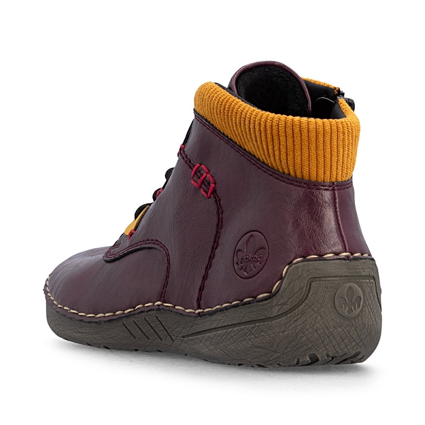 Rieker bottines et boots 52544 30 bordeauxF026101_3