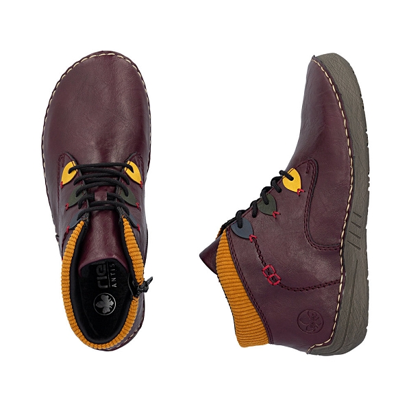 Rieker bottines et boots 52544 30 bordeauxF026101_4